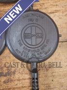 1920’s Griswold No. 8 Waffle Iron (886/885) with original handles & short base 884 - Waffle Iron
