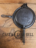 1920’s Griswold No. 8 Waffle Iron (886/885) with short base 795 Waffle Iron