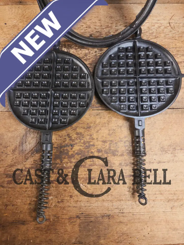 1920’s Griswold No. 8 Waffle Iron (886/885) with short base 795 Waffle Iron