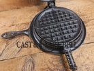 1920’s Griswold No. 8 Waffle Iron (886/885) with short base 795 raised Griswold Waffle Iron