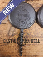 1920’s Griswold No. 8 Waffle Iron (886/885) with short base 795 raised Griswold Waffle Iron