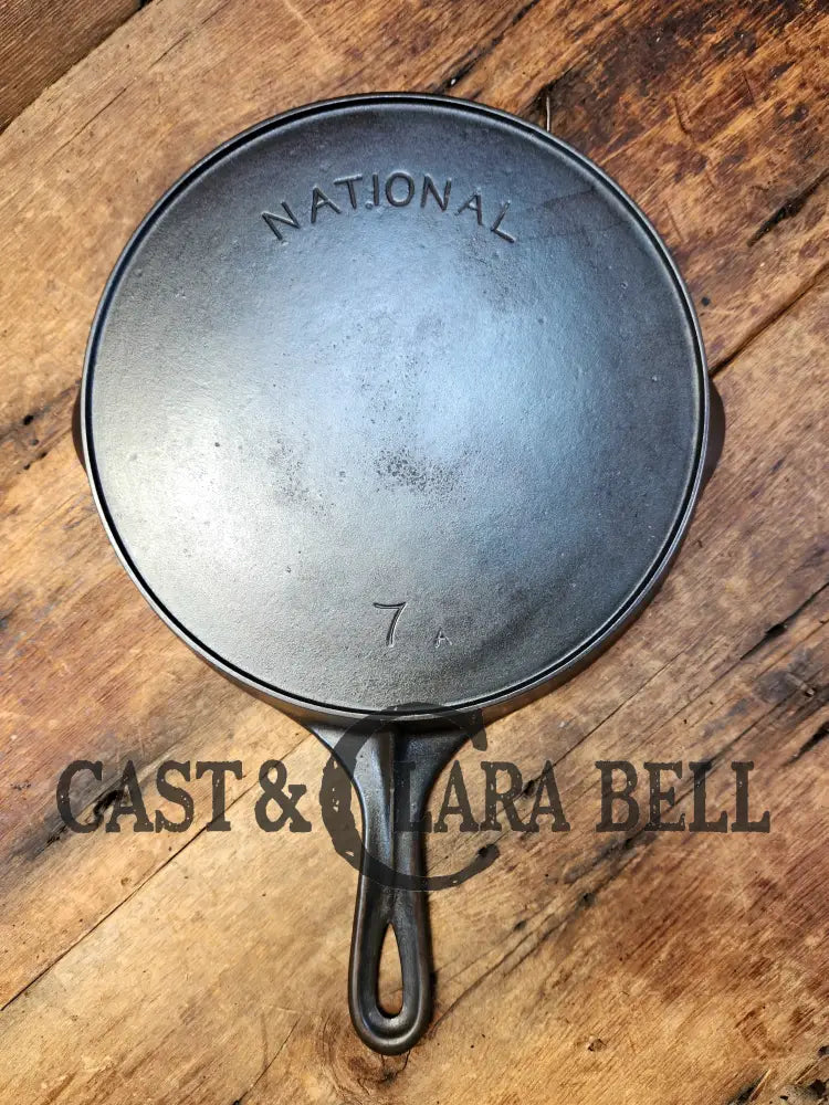 1920’S Wagner Made National #7 Skillet. Lightweight Fantastic Saute Skillet Skillet