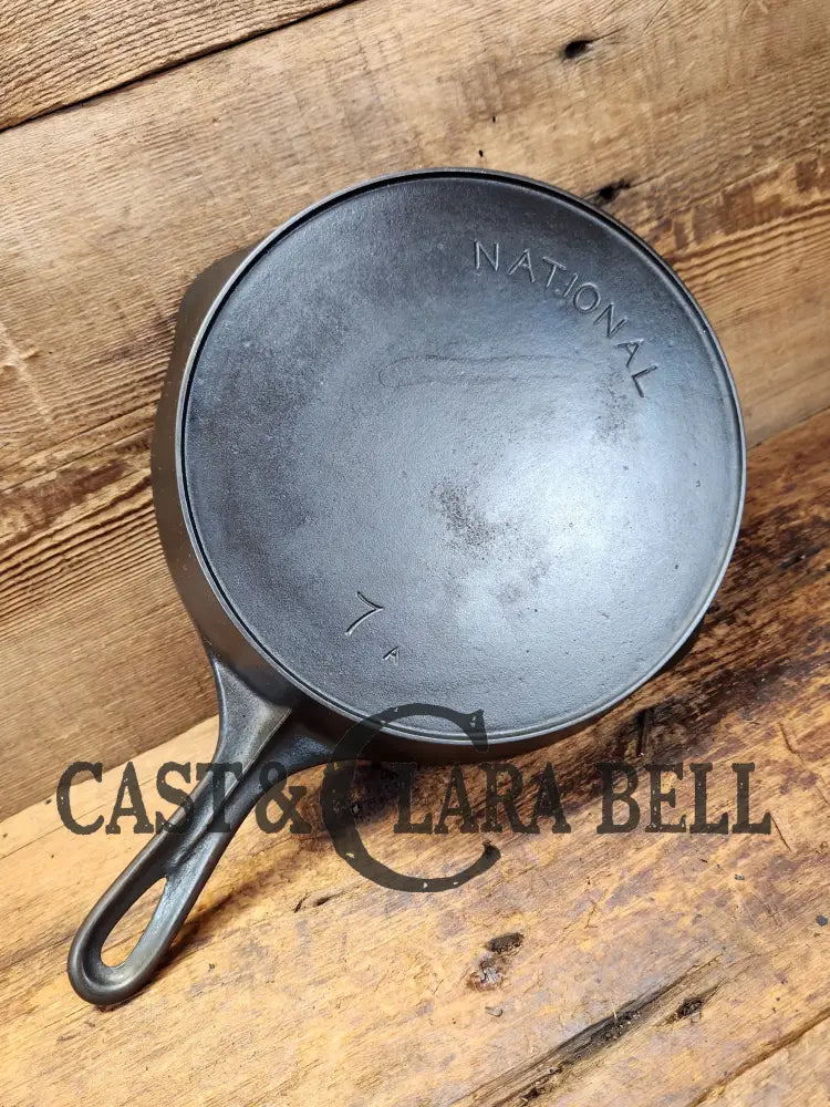 1920’S Wagner Made National #7 Skillet. Lightweight Fantastic Saute Skillet Skillet