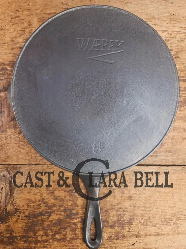 1920’s Wapak ’Z Logo’ #8 Skillet 101. Each Wapak is unique and tells its own story! Skillet