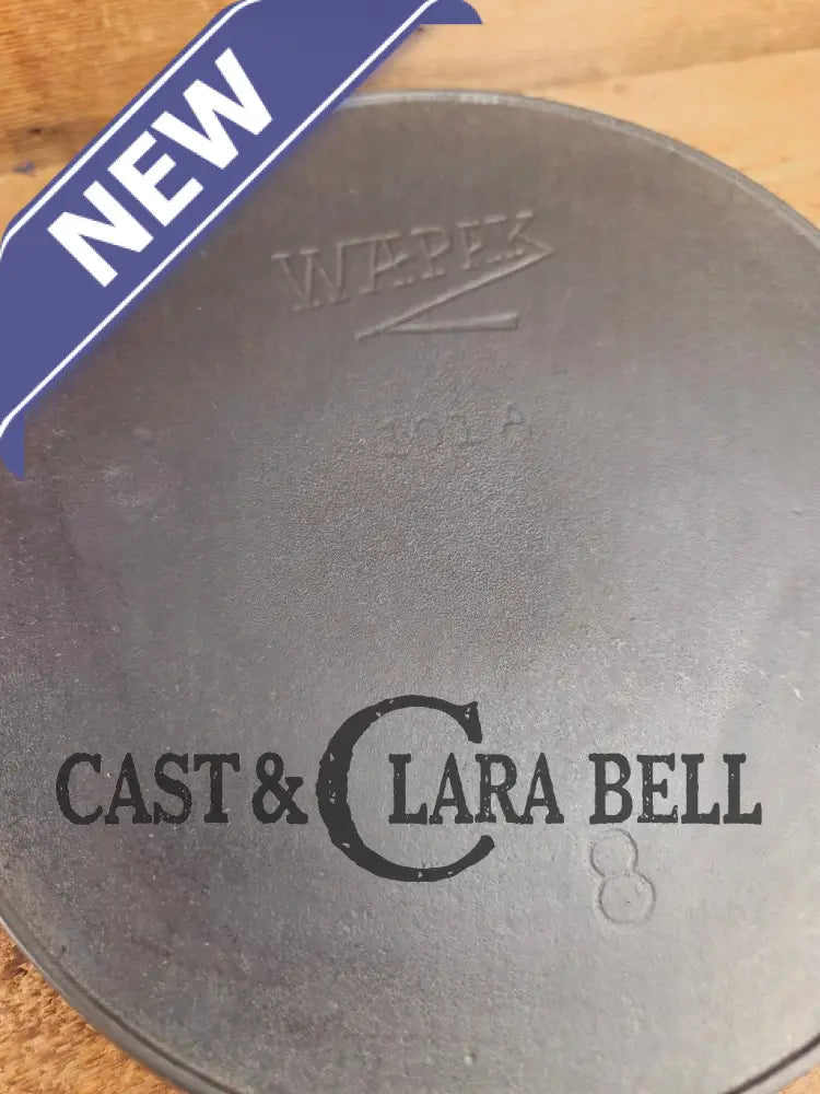 1920’s Wapak ’Z Logo’ #8 Skillet 101. Each Wapak is unique and tells its own story! Skillet