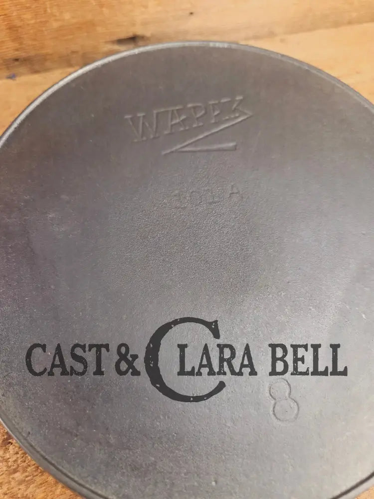 1920’s Wapak ’Z Logo’ #8 Skillet 101. Each Wapak is unique and tells its own story! Skillet