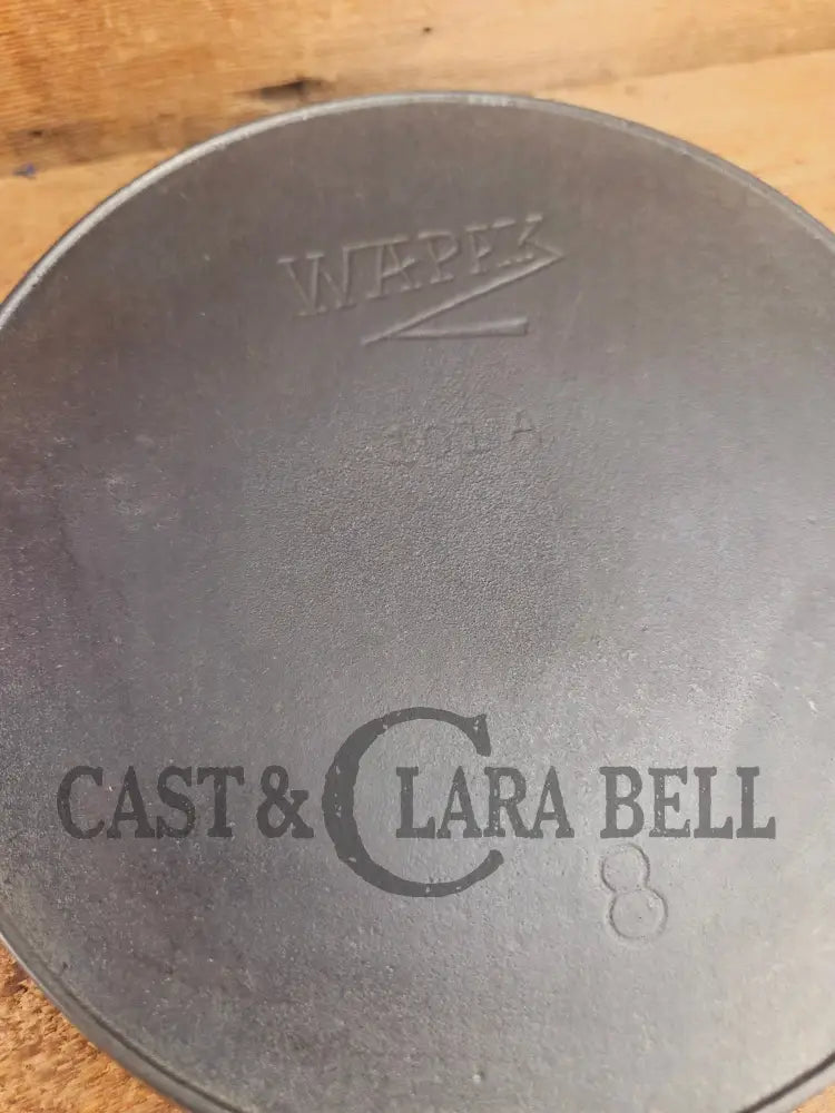 1920’s Wapak ’Z Logo’ #8 Skillet 101. Each Wapak is unique and tells its own story! Skillet