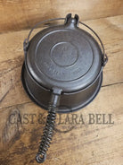 1920’s Wardway by Wagner Cast iron Waffle Iron. These are not found often beautiful every day waffle iron with a cool
