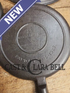 1920’s Wardway by Wagner Cast iron Waffle Iron. These are not found often beautiful every day waffle iron with a cool