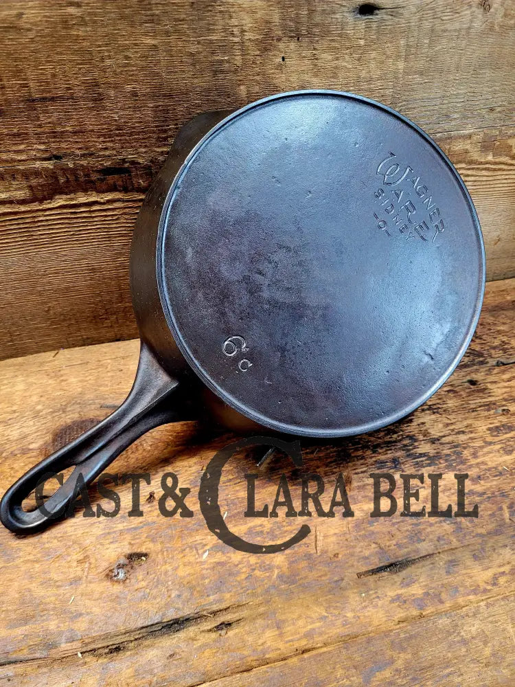 1925-1930 Wagner Ware Sidney -O- #6 Skillet With Heat Ring 6. Restored And Ready To Use!