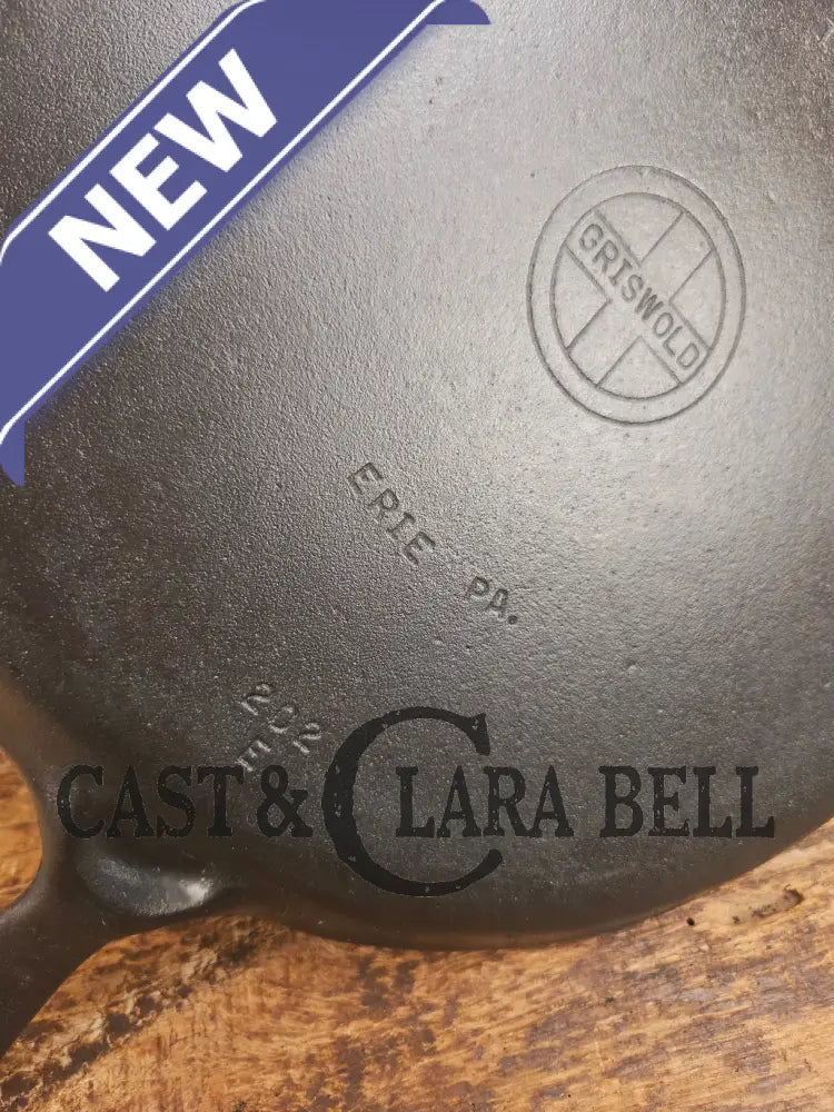 1930’s #9 Griswold Small Block Skillet Griddle (#109) #202. We use ours daily for grilled cheese omelets and more!