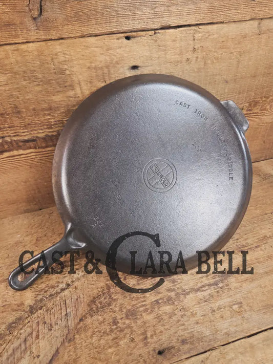 1930’s #9 Griswold Small Block Skillet Griddle (#109) #202. We use ours daily for grilled cheese omelets and more!