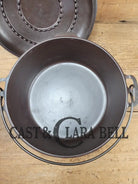 1930’S Beautiful Fully Restored Wagner #8 Dutch Oven With Sawtooth Drip Style Lid. Perfect For