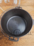 1930’s Beautiful! Wagner #8 Dutch Oven with GLASS lid! 1268. Perfect for soups breads or stews! Dutch Ovens Trivets &