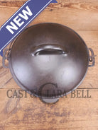 1930’s Beautiful! Wagner #8 Dutch Oven with High Dome Sawtooth pattern Lid 1268 A. Perfect for soups breads or stews!