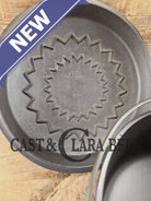 1930’s Beautiful! Wagner #8 Dutch Oven with Sawtooth pattern Lid 1268 B. Perfect for soups breads or stews! Dutch Ovens