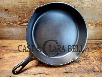 1930’S Big Wagner #10 Skillet 11 3/4 Inch Skillet Made In Usa W. Great Bacon Sleek Glassy Surface!