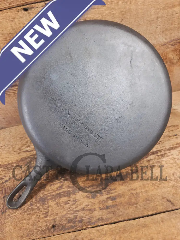 1930’s Big Wagner #10 Skillet 11 3/4 inch skillet Made in USA W. Great bacon skillet sleek glassy surface! SC24