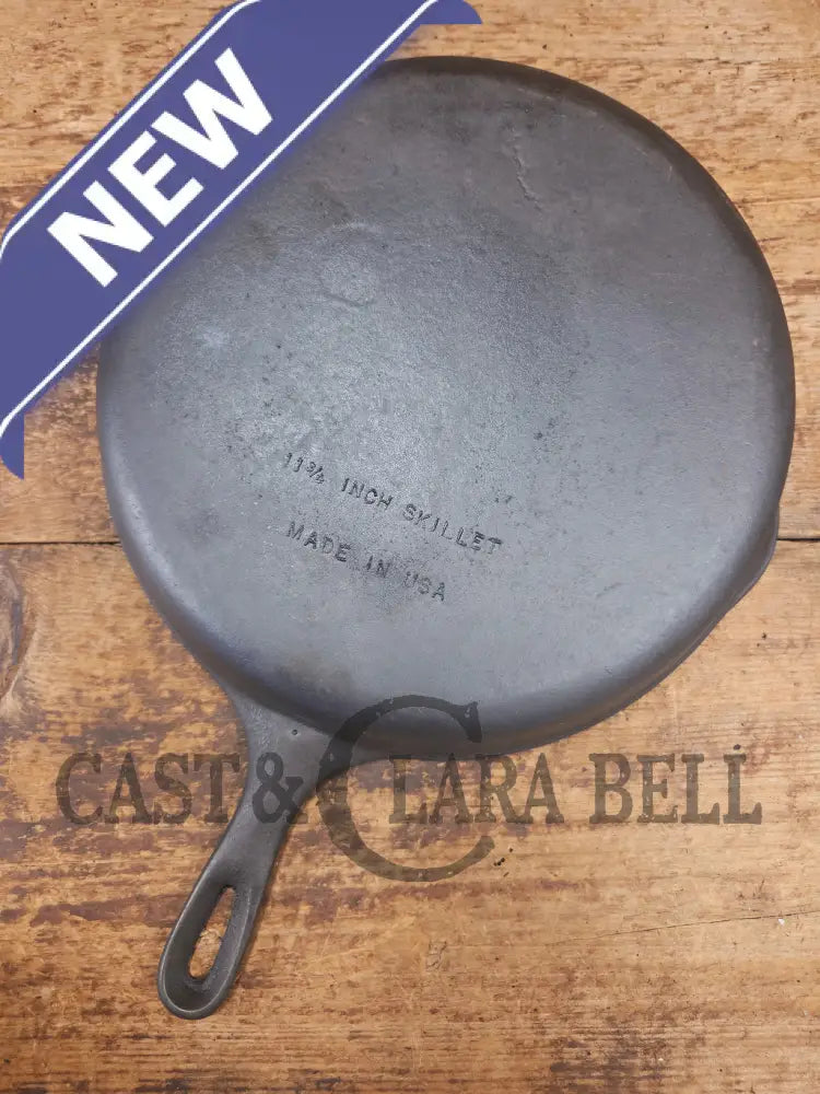 1930’s Big Wagner #10 Skillet 11 3/4 inch skillet Made in USA W. Great bacon skillet sleek glassy surface! SC24