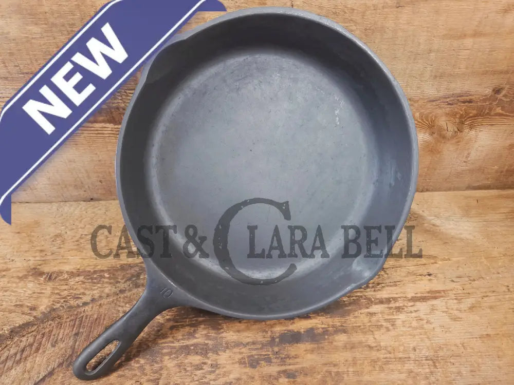 1930’s Big Wagner #10 Skillet 11 3/4 inch skillet Made in USA W. Great bacon skillet sleek glassy surface! SC24