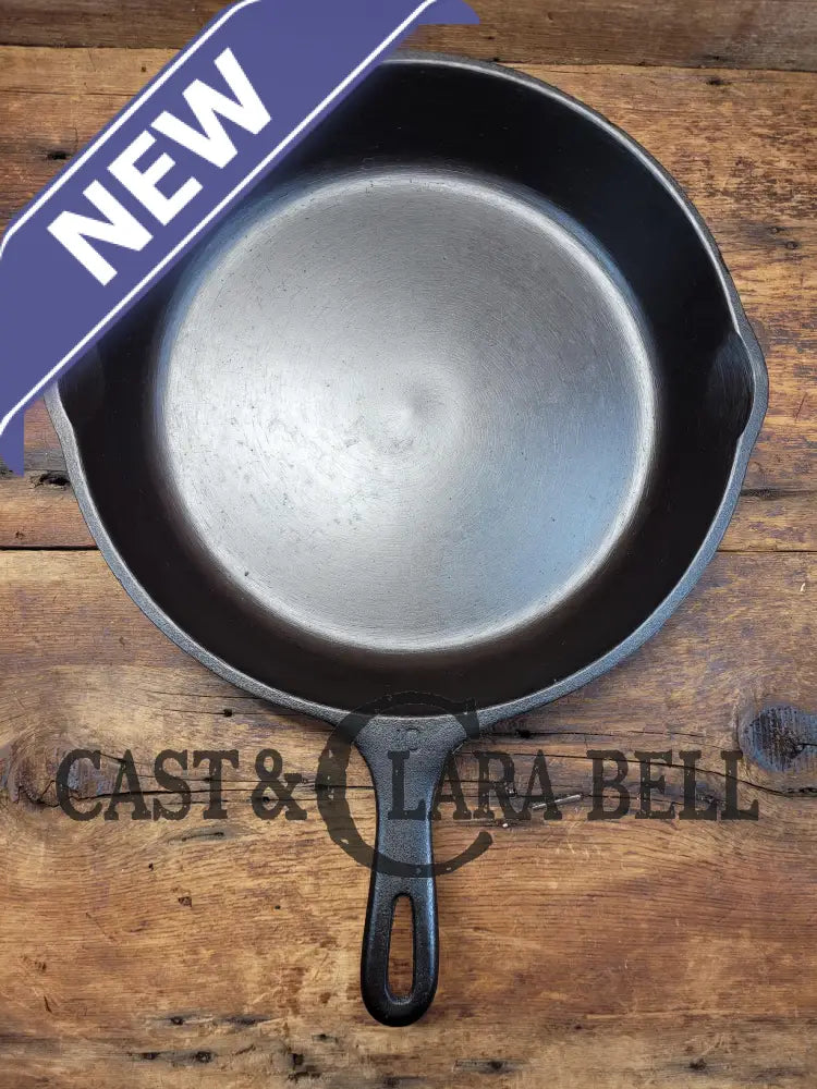 1930’S Big Wagner ’Blurred Logo’ #10 Skillet 11 3/4 Inch Skillet Made In Usa W. Great Bacon Skillet!