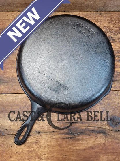 1930’S Big Wagner ’Blurred Logo’ #10 Skillet 11 3/4 Inch Skillet Made In Usa W. Great Bacon Skillet!