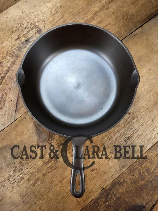1930’s Birmingham Stove & Range (BSR) Red Mountain Series #8 Deep Skillet. Restored and ready to fry! Gorgeous Swirls!