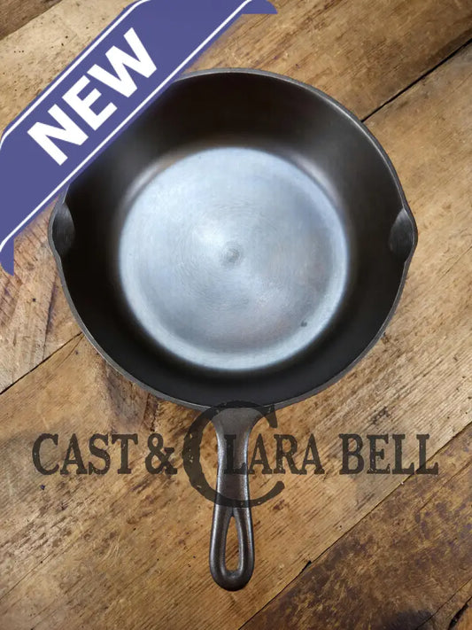 1930’s Birmingham Stove & Range (BSR) Red Mountain Series #8 Deep Skillet. Restored and ready to fry! Gorgeous Swirls!