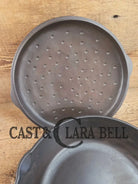 1930’s Birmingham Stove & Range (BSR) Red Mountain Series #8G2 Deep Skillet 8 with Lid 8B. Restored and ready to fry!