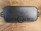 1930’s era Lodge 7 Long Griddle. Very handy size to have for the grill or stove top! Restored and ready to Use! Skillet