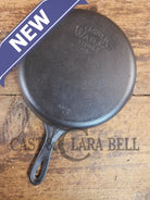 1930s Era Wagner Ware #6 Cast Iron Sautee Skillet with Smooth Bottom 1056 F - Skillet