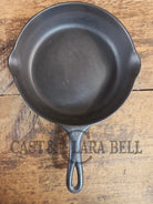 1930s Era Wagner Ware #6 Cast Iron Sautee Skillet with Smooth Bottom 1056 F - Skillet