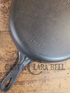 1930s Era Wagner Ware #6 Cast Iron Sautee Skillet with Smooth Bottom 1056 J - Skillet