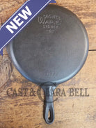 1930s Era Wagner Ware #6 Cast Iron Sautee Skillet with Smooth Bottom 1056 J - Skillet