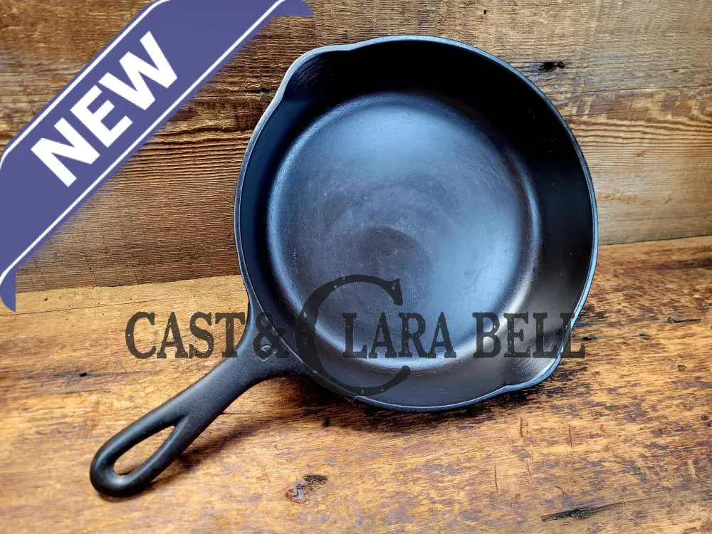 1930S Era Wagner Ware #6 Cast Iron Sautee Skillet With Smooth Bottom 1056 T