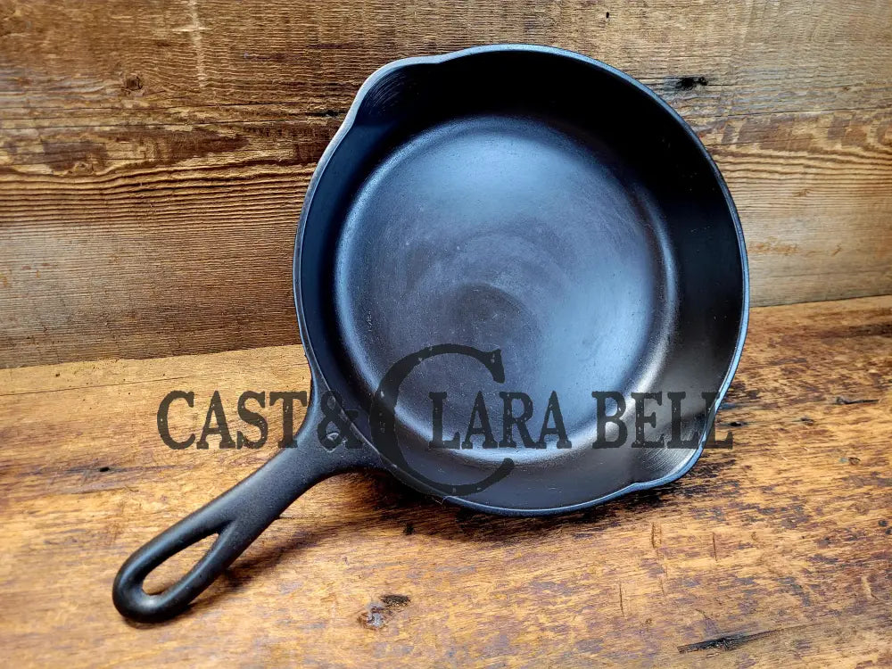 1930S Era Wagner Ware #6 Cast Iron Sautee Skillet With Smooth Bottom 1056 T