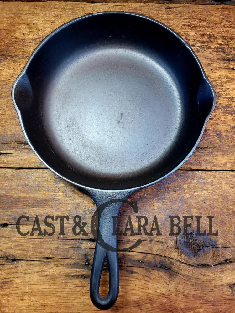 1930S Era Wagner Ware #6 Cast Iron Sautee Skillet With Smooth Bottom 1056 X