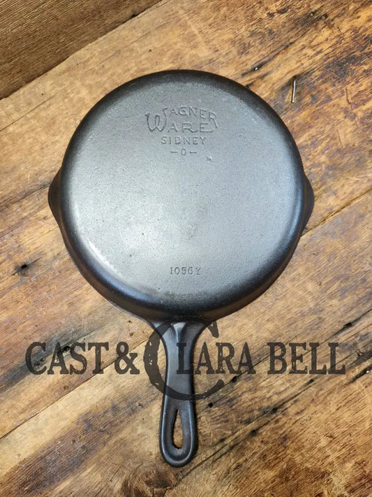 1930S Era Wagner Ware #6 Cast Iron Sautee Skillet With Smooth Bottom 1056 Y