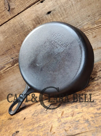 1930S Era Wagner Ware #6 Cast Iron Sautee Skillet With Smooth Bottom 1056 Y