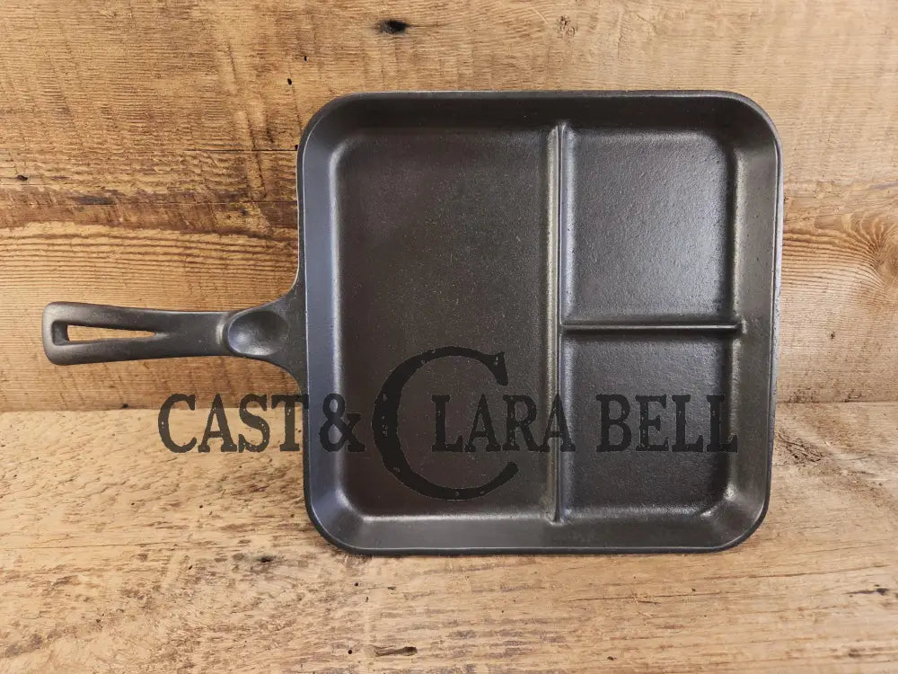 1930’s Era Wagner Ware Bacon and Egg Cast Iron Breakfast Skillet 1104. Great Gift Idea! Skillet