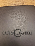 1930’s Era Wagner Ware Bacon and Egg Cast Iron Breakfast Skillet Early bullet hole handle. 1101. Great gift idea!