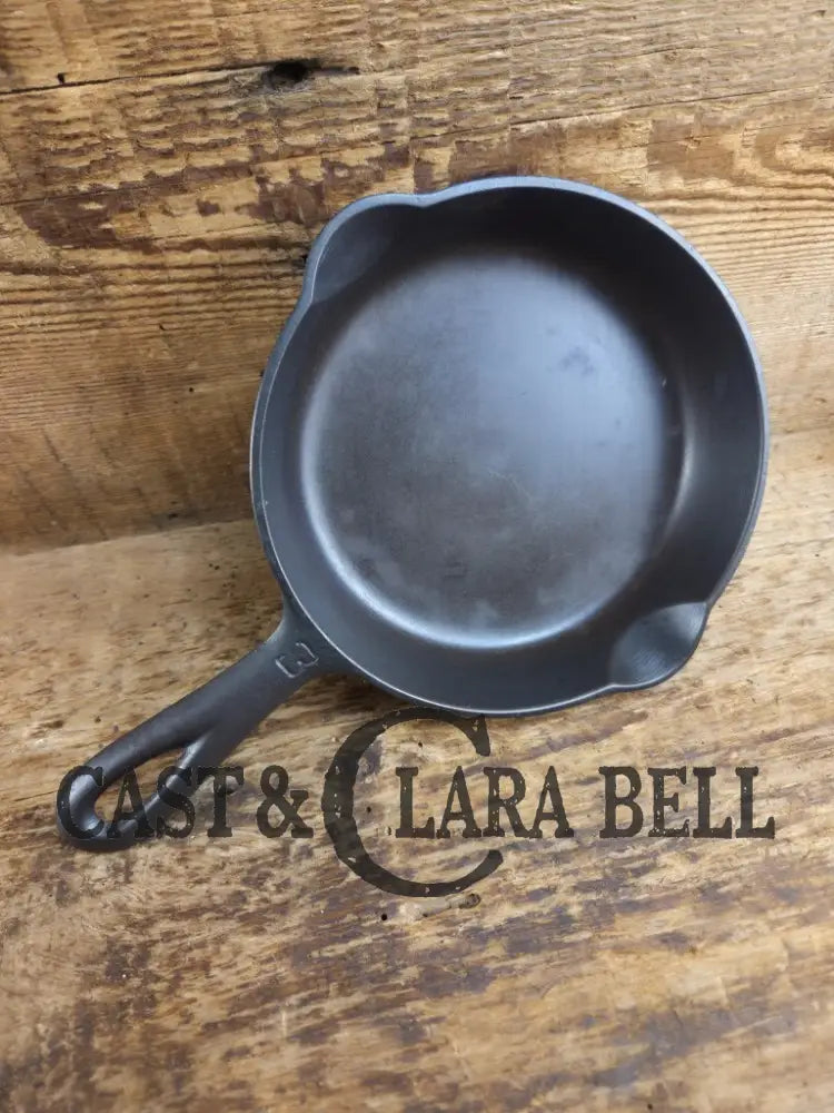 1930’s Griswold #3 Cast Iron Egg Skillet with Large Block Logo 709 Skillet