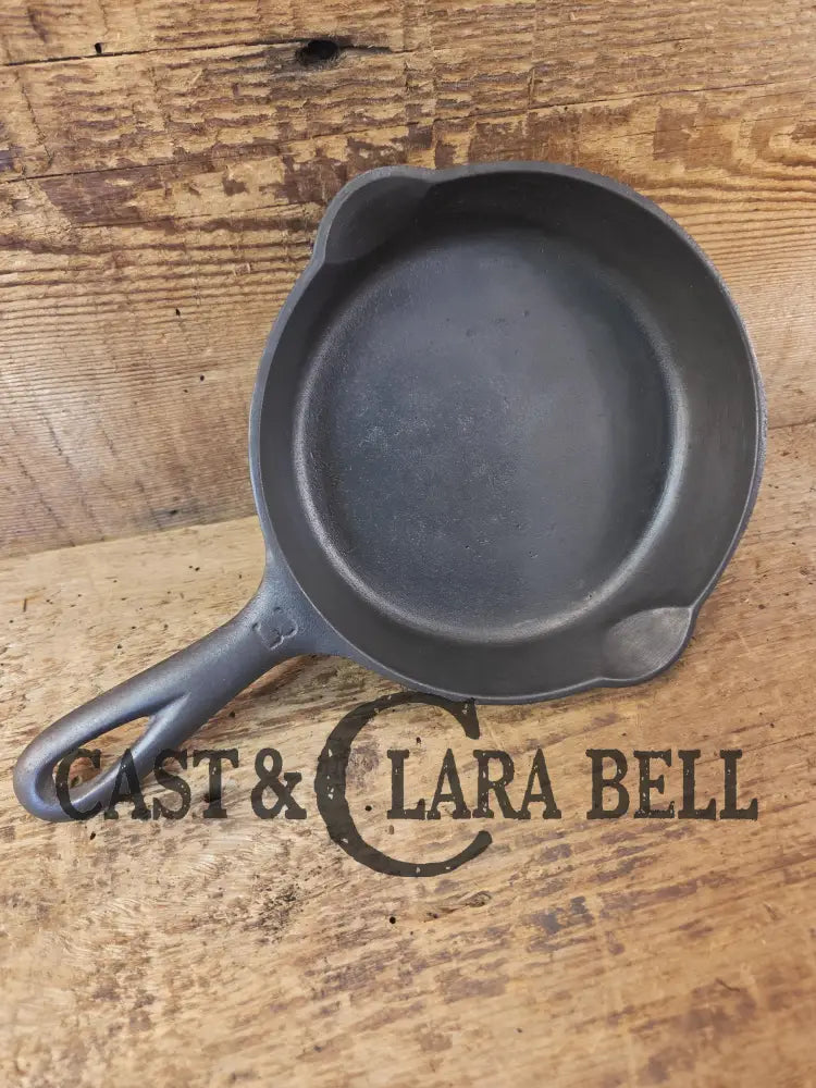 1930’s Griswold #3 Cast Iron Egg Skillet with Large Block Logo 709 A. Skillet