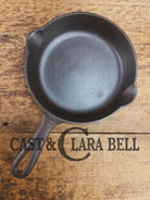 1930’s Griswold #3 Cast Iron Egg Skillet with Large Block Logo 709 A Skillet