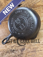 1930’s Griswold #3 Cast Iron Egg Skillet with Large Block Logo 709 A Skillet