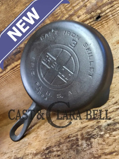 1930’s Griswold #3 Cast Iron Egg Skillet with Large Block Logo 709 A Skillet
