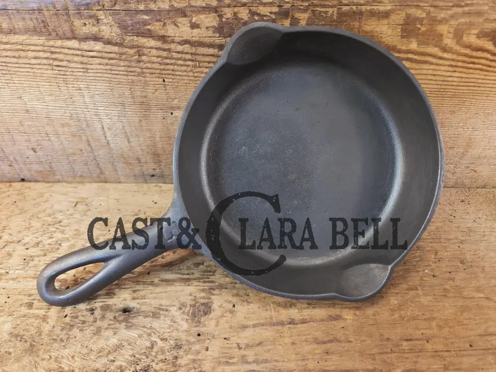 1930’s Griswold #3 Cast Iron Egg Skillet with Large Block Logo 709 A. Skillet