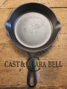 1930’s Griswold #3 Cast Iron Egg Skillet with Large Block Logo 709 A. Skillet