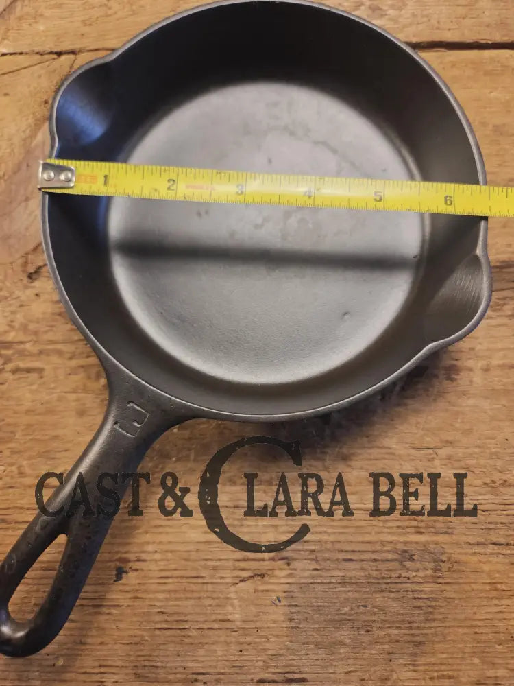 1930’s Griswold #3 Cast Iron Egg Skillet with Large Block Logo 709 A. Skillet