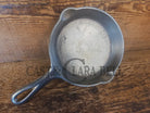 1930’s Griswold #3 Chrome Finish Cast Iron Skillet with Large Block Logo 709 A - Skillet